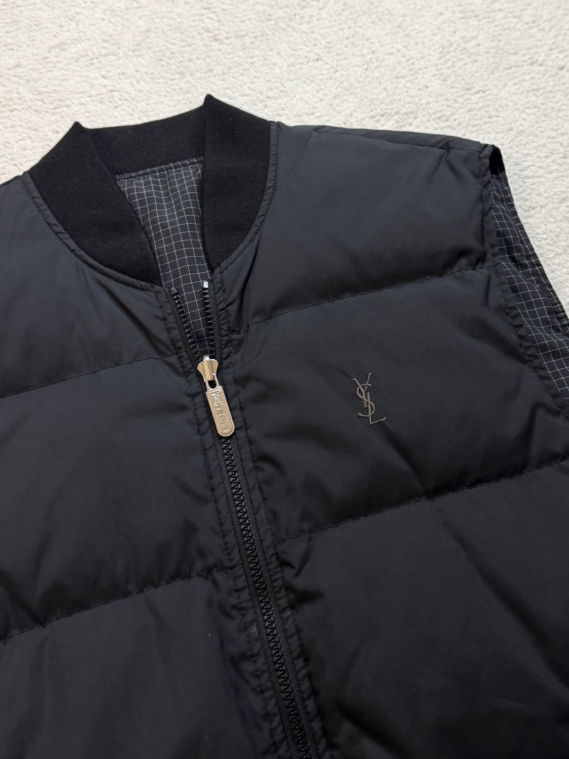 입생로랑 리버시블 구스다운 패딩조끼 베스트 상품이미지4