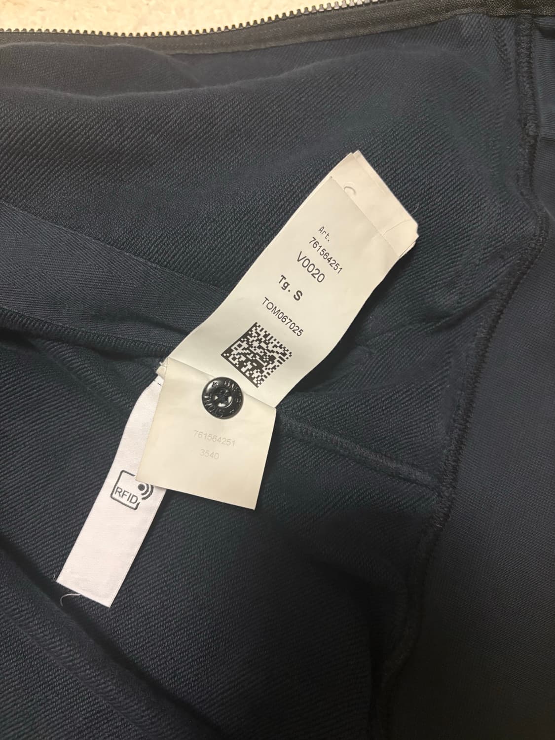 [정품] 스톤아일랜드 네이비 후드집업 S 상품이미지5