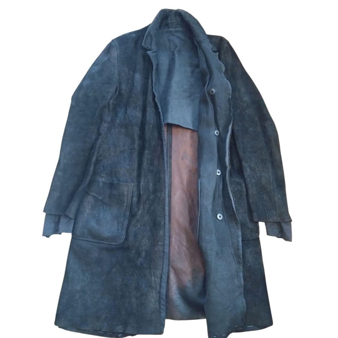 Maurizio Altieri 홀스 레더 코트 상품이미지4