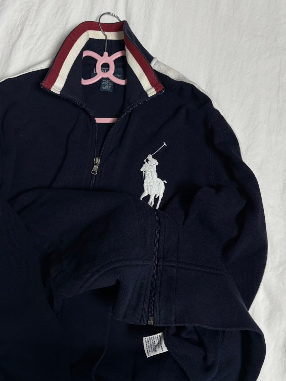 폴로 랄프로렌 빅포니 네이비 집업 상품이미지3