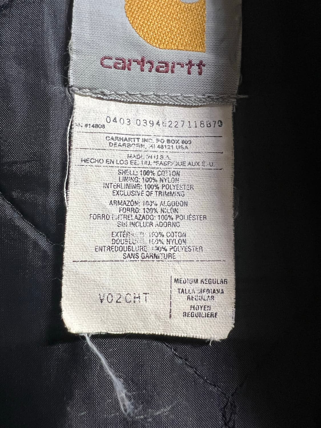 빈티지 칼하트 베스트 L 상품이미지6