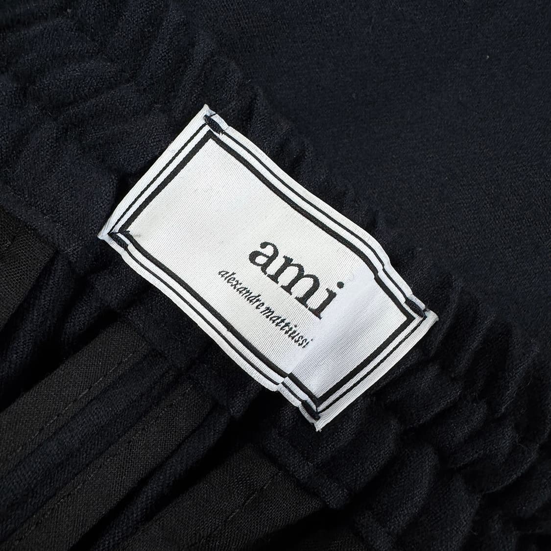 아미 AMI 네이비 울 트라우저 상품이미지4