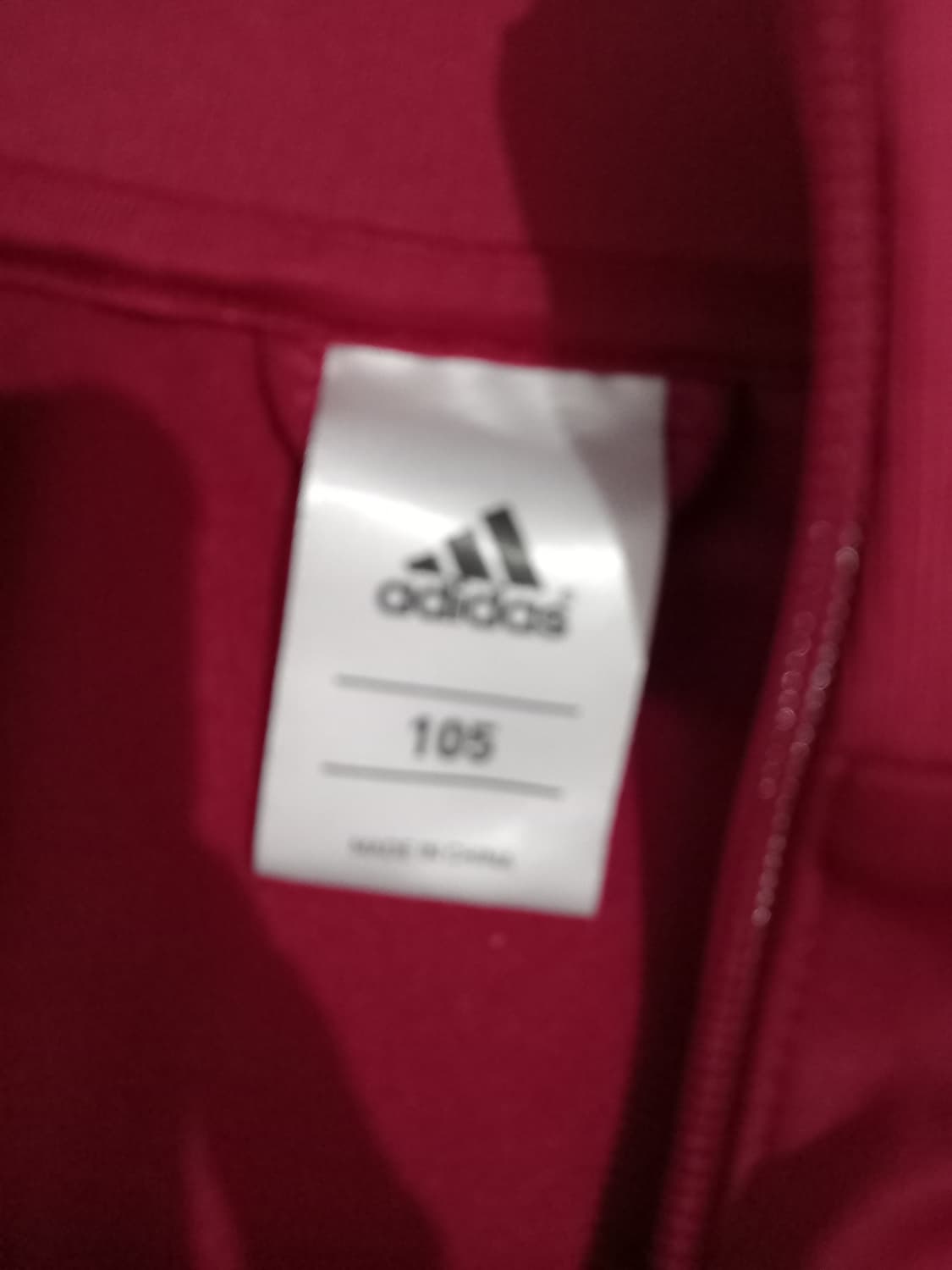 아디다스 대장급 스페인 레드골드 트랙탑 저지 져지집업 95/M 상품이미지4