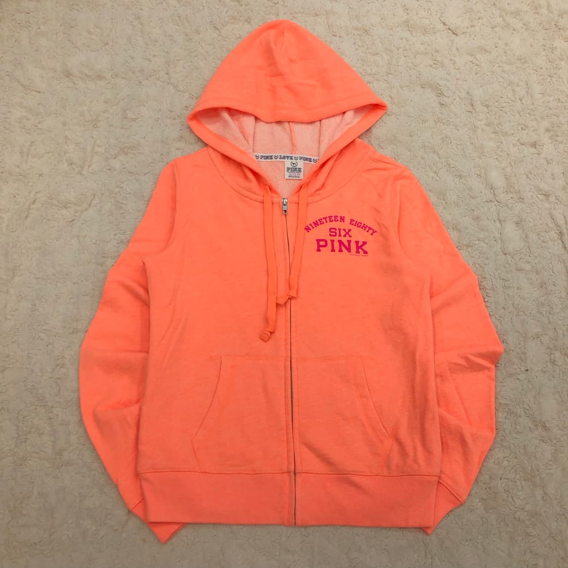 핑크 X 빅토리아 시크릿 후드집업 상품이미지1