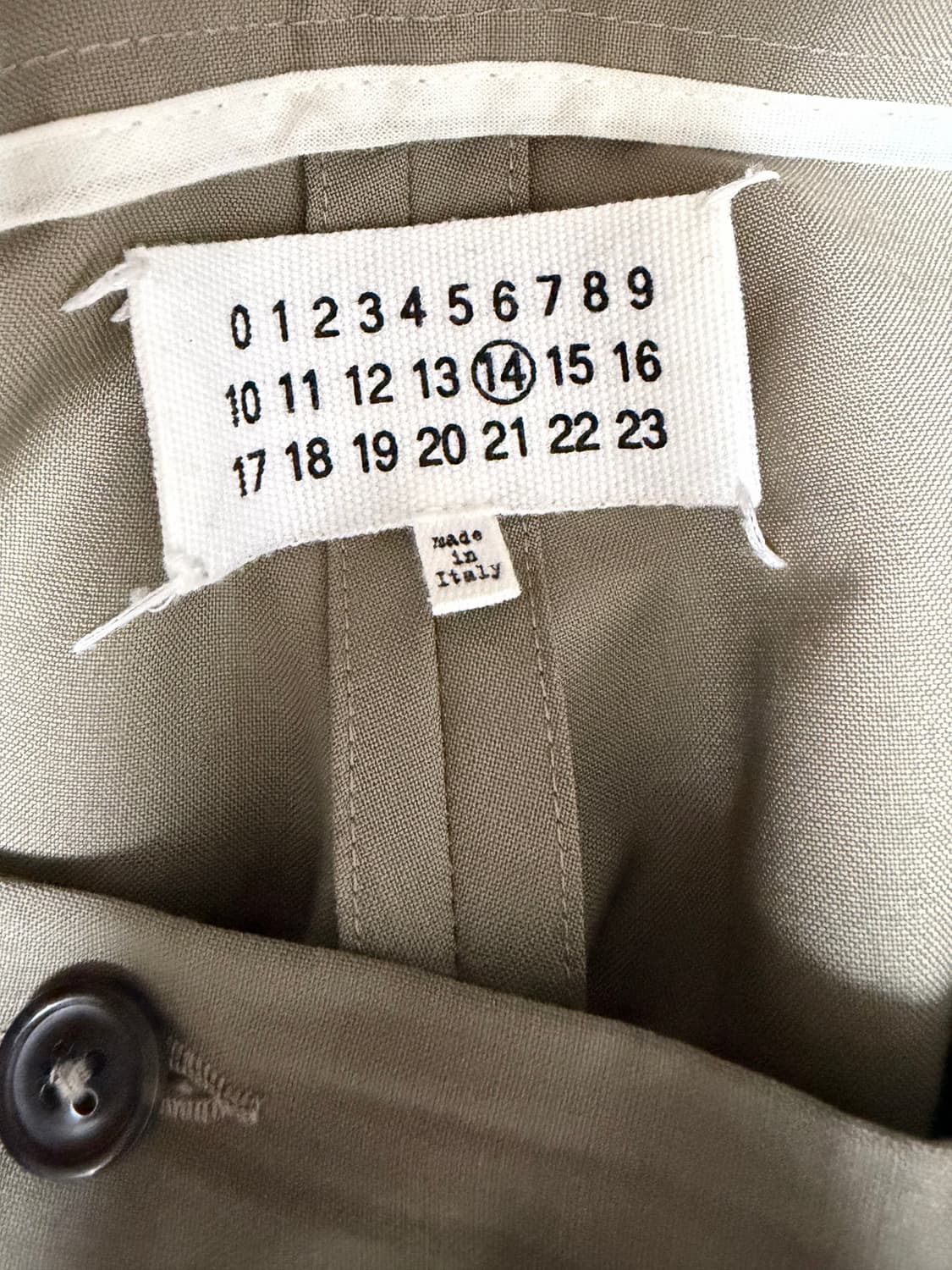 [50] 마르지엘라 백스티치 트라우저 상품이미지6