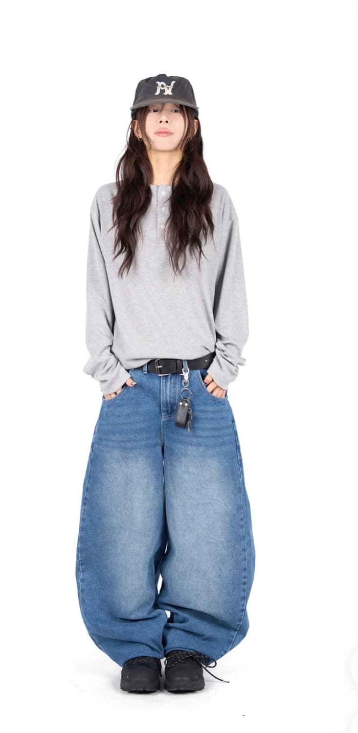 릿킴 헨리넥 롱슬리브 상품이미지2