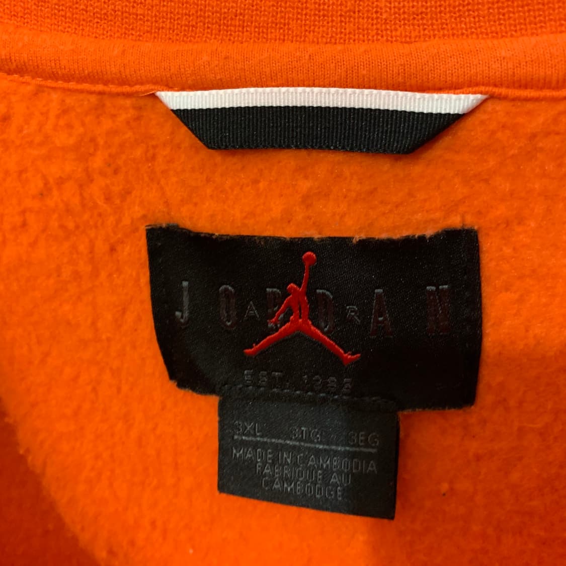 3XL 나이키 조던 DNA 플리스 프린팅 빅사이즈 기모 맨투맨 상품이미지5