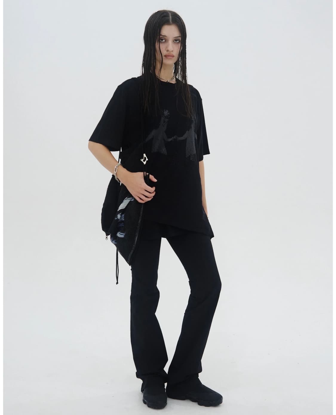 혜인서 메쉬 스카프 백 상품이미지2