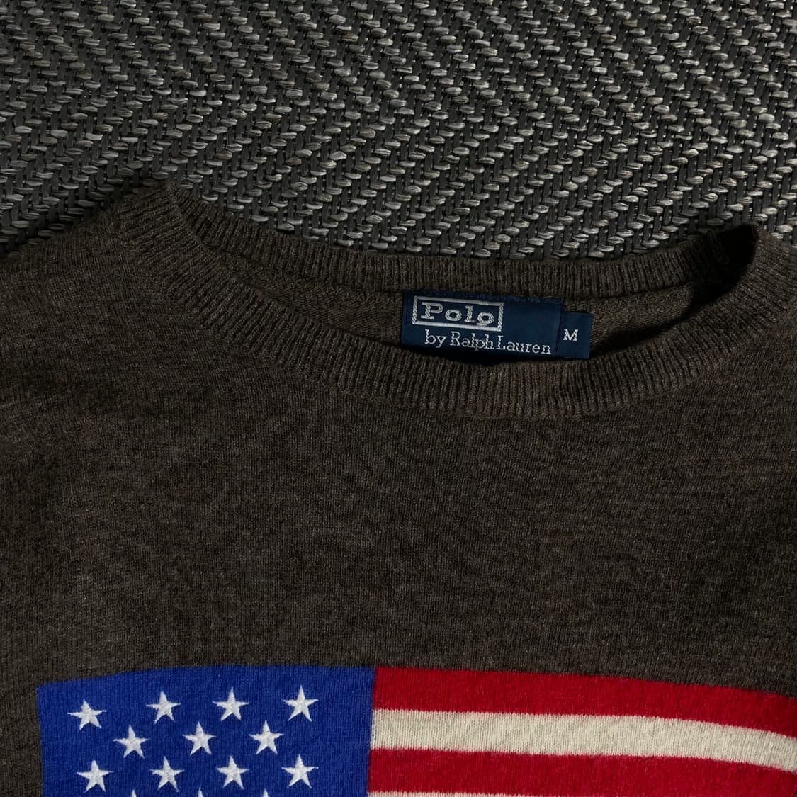 폴로 랄프로렌 성조기 빅로고 램스울 니트o 3334 상품이미지4