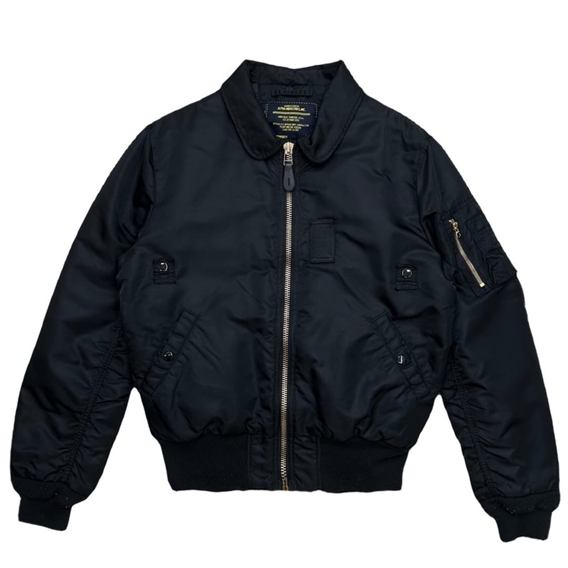알파인더스트리 블랙 B-15 자켓 M 상품이미지1