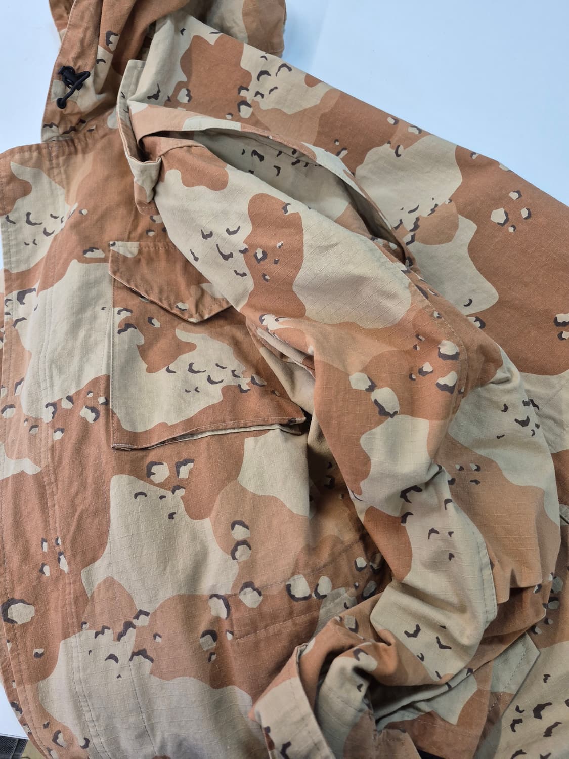 XL)사막 패턴 남성 후드야상자켓 상품이미지5