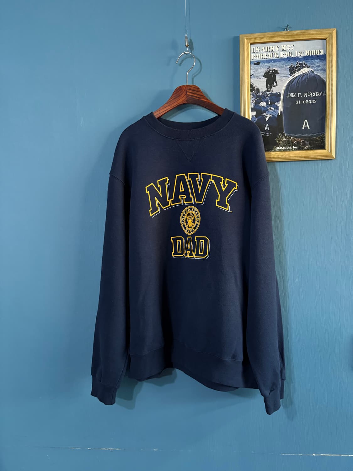 90's Soffe US Navy Sweat shirt. 상품이미지1