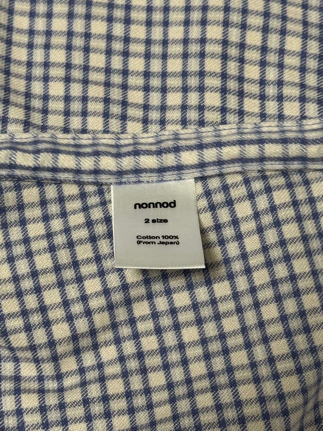 [2] 논노드 플렉시블 스트링 셔츠 스카이 블루 상품이미지6