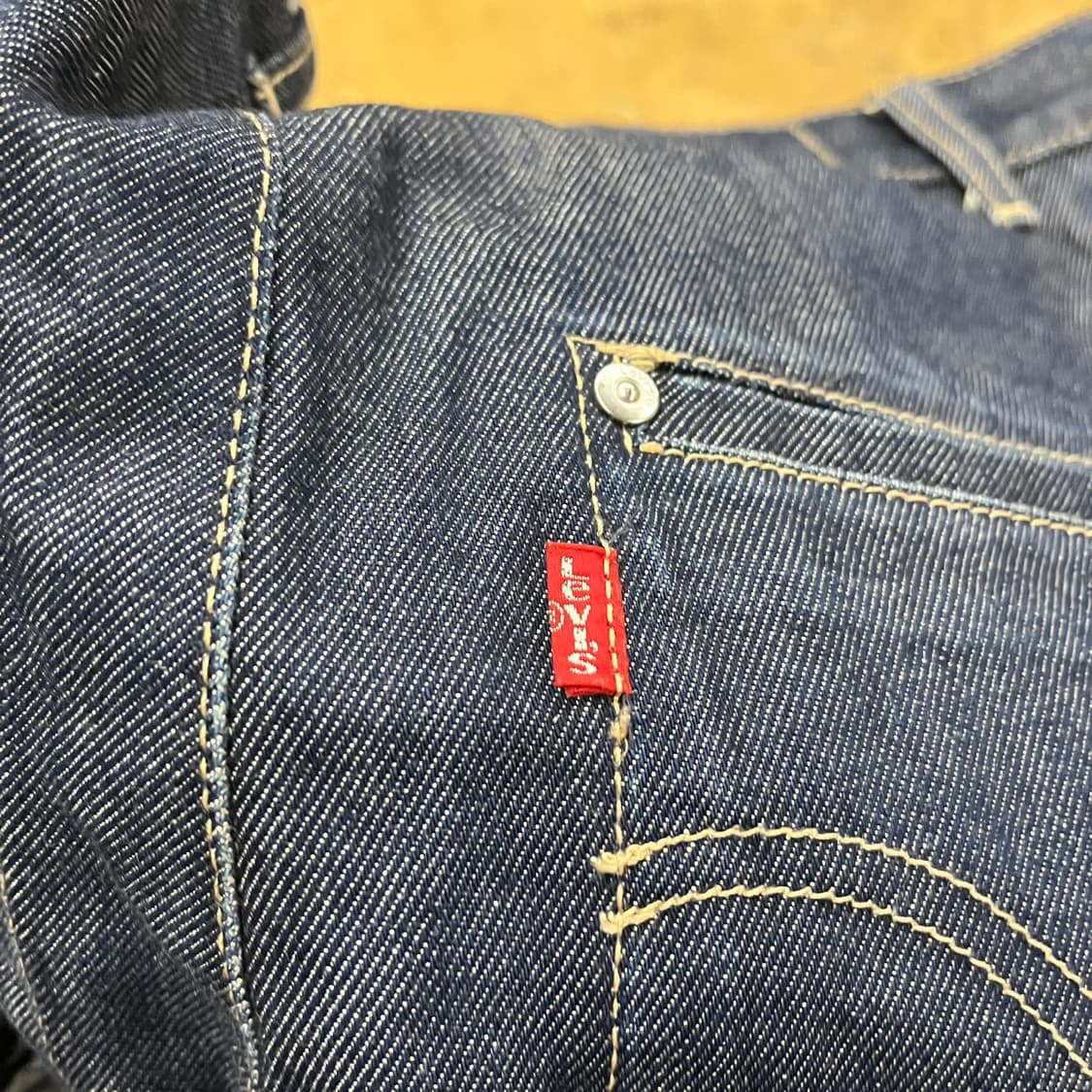 [정품] 리바이스 진청 데님 바지 b18 상품이미지4