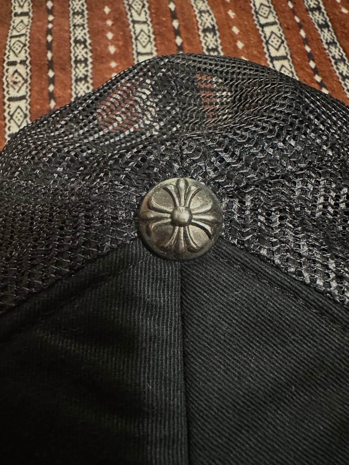 크롬하츠 블랙 메쉬 트러커캡 L 상품이미지3