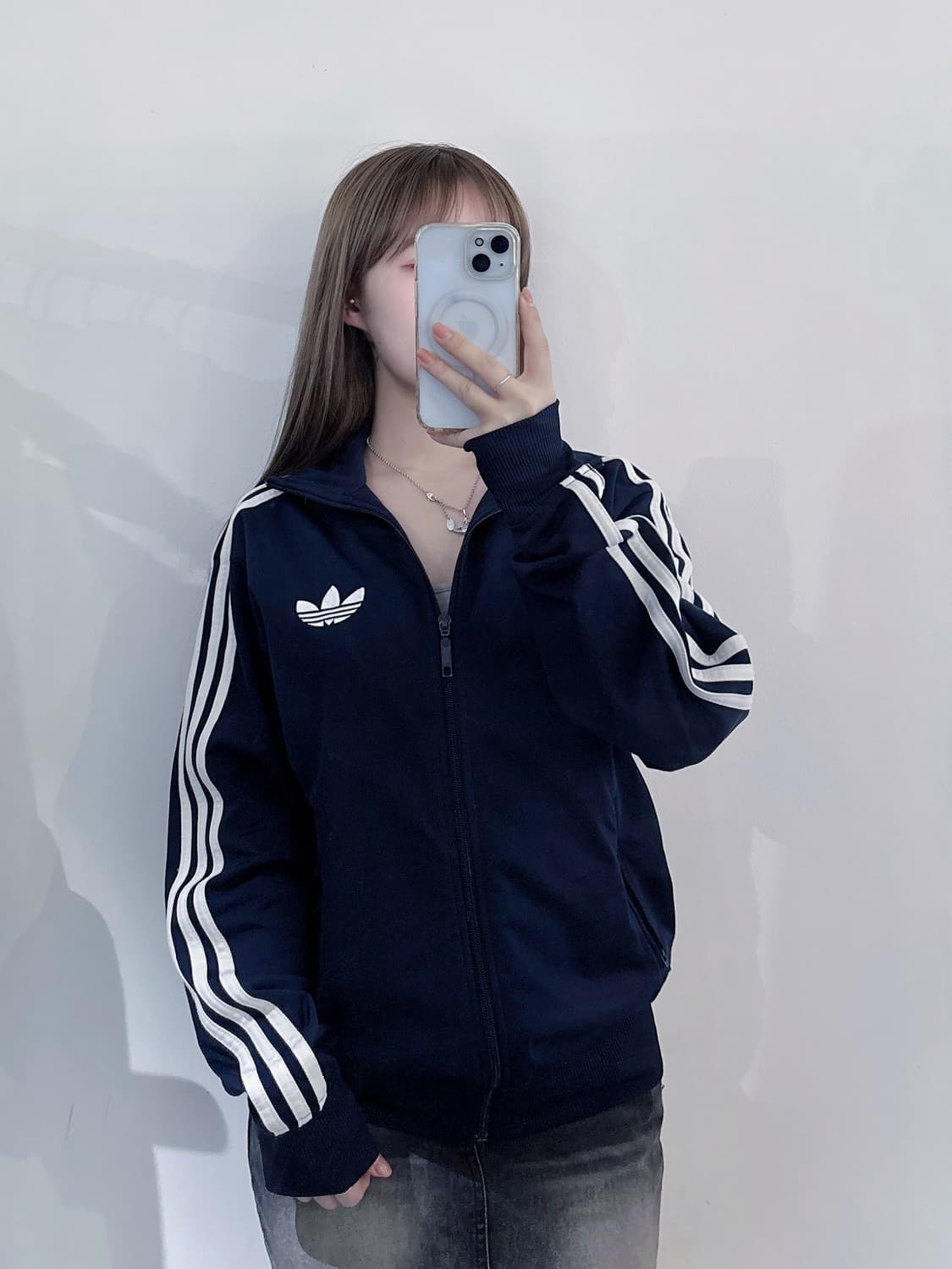 아디다스 파이어버드 네이비 트랙탑 상품이미지1