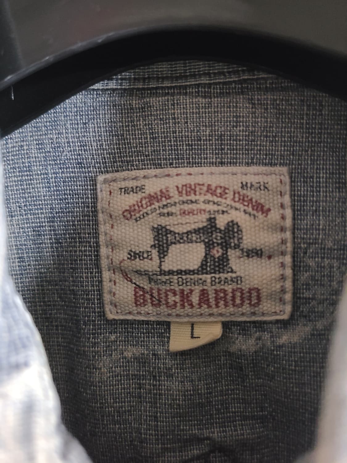 Buckaroo 아메리카지 데님 셔츠 L 상품이미지6