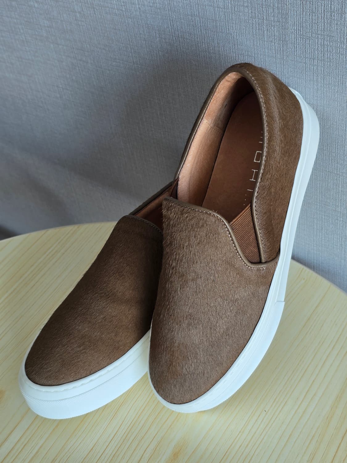 MOHI 송치 하라코 로우컷 스니커즈 브라운 36 상품이미지1