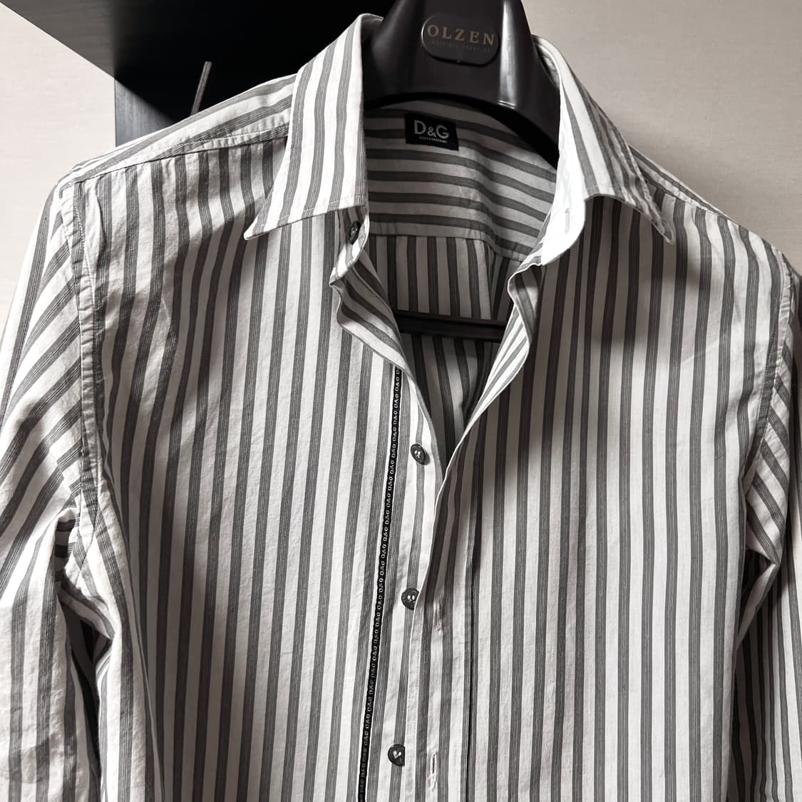 2010s D&G 세컨라인 스트라이프 셔츠 50 상품이미지7