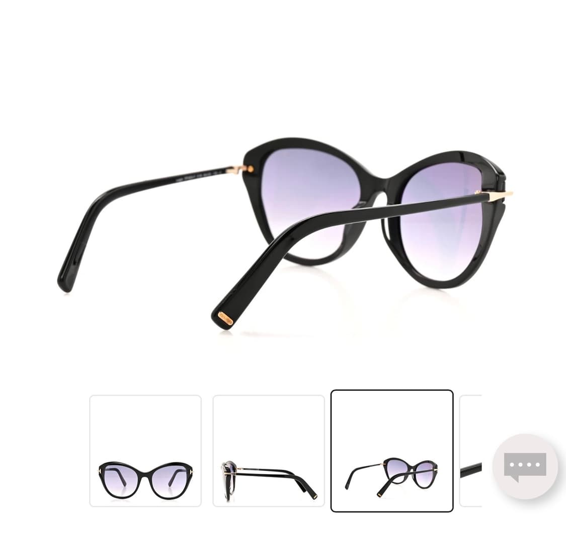 새상품 TOM FORD선글라스 Leigh TF850 블랙 상품이미지7