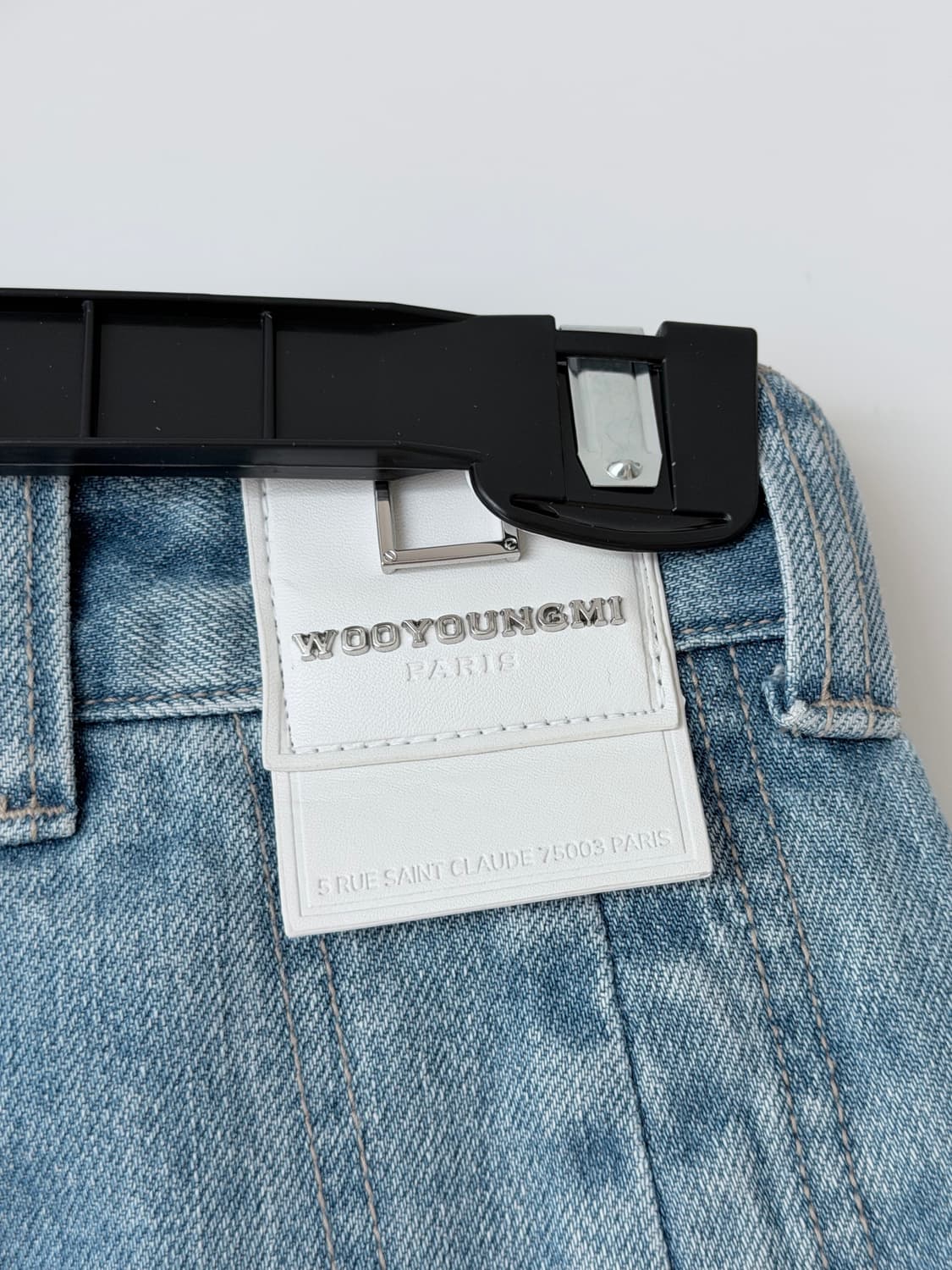 우영미 Wooyoungmi Paris 데님 스커트 34 상품이미지4