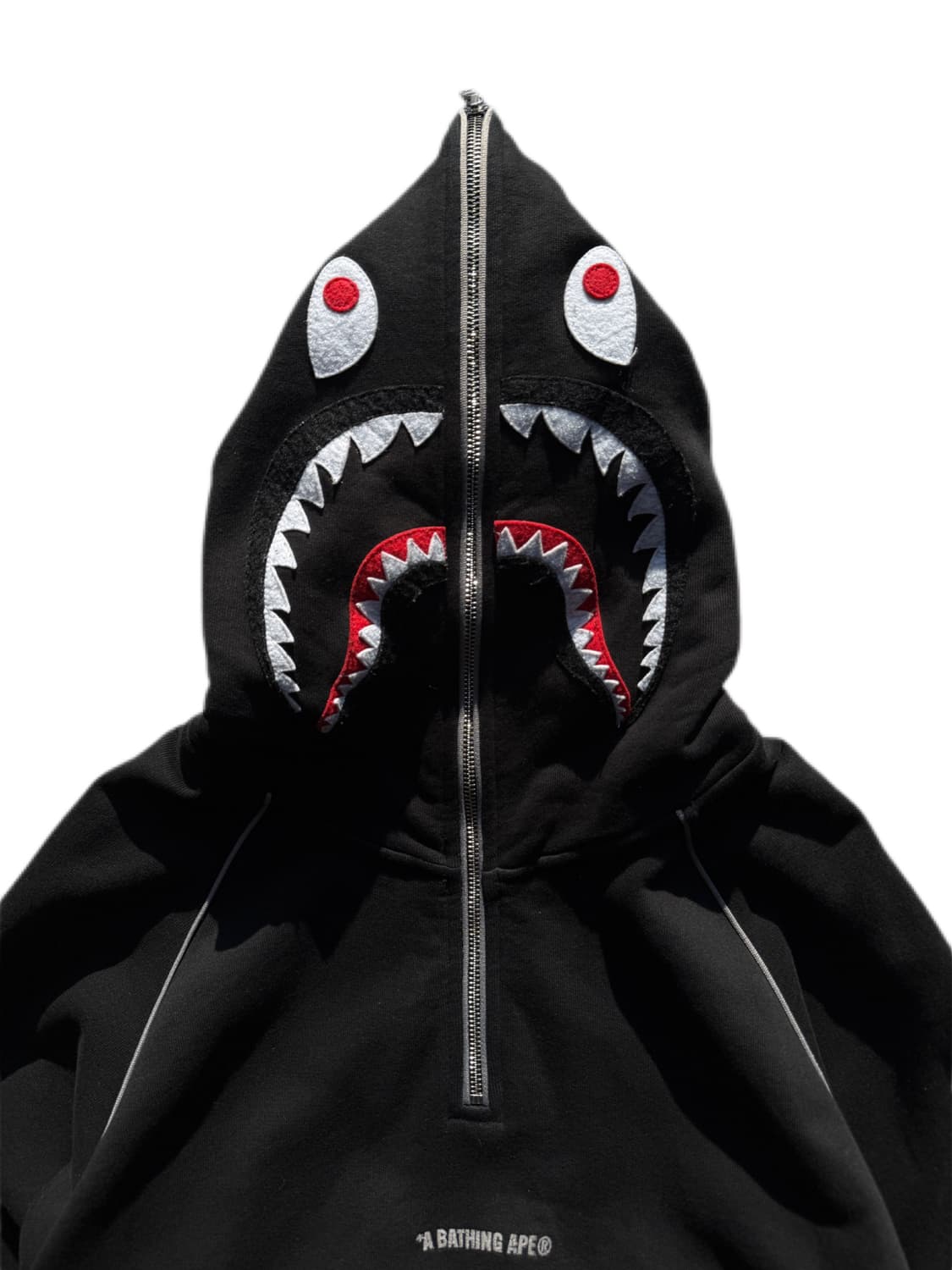 25ss 베이프 샤크 풀오버 후디 M(XL) 상품이미지4