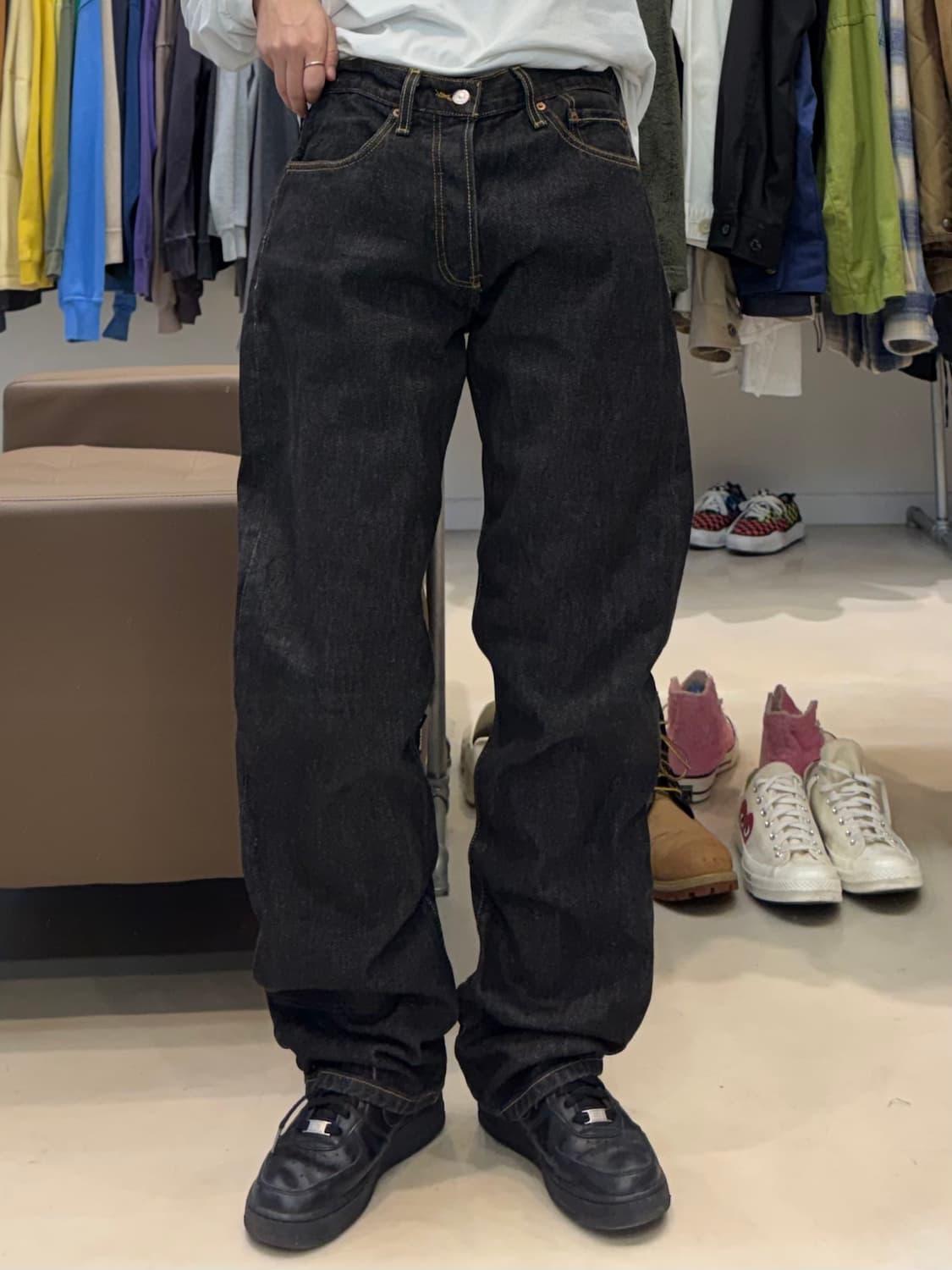 리바이스 501 버튼플라이 데님 팬츠 상품이미지5