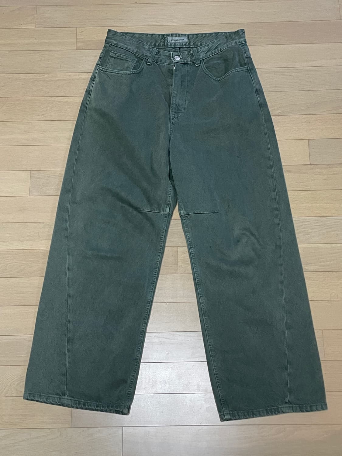 999휴머니티 커브드 서퍼 다이드 데님 (다이드 모시) 상품이미지2