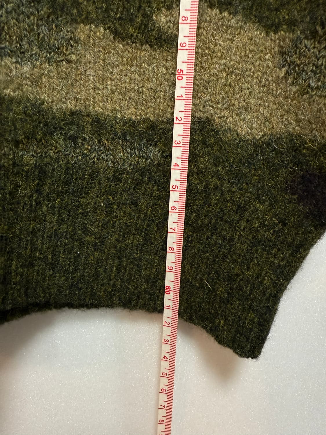 폴로 랄프로렌 엘보패치 카모플라쥬 울 니트 XS 상품이미지9