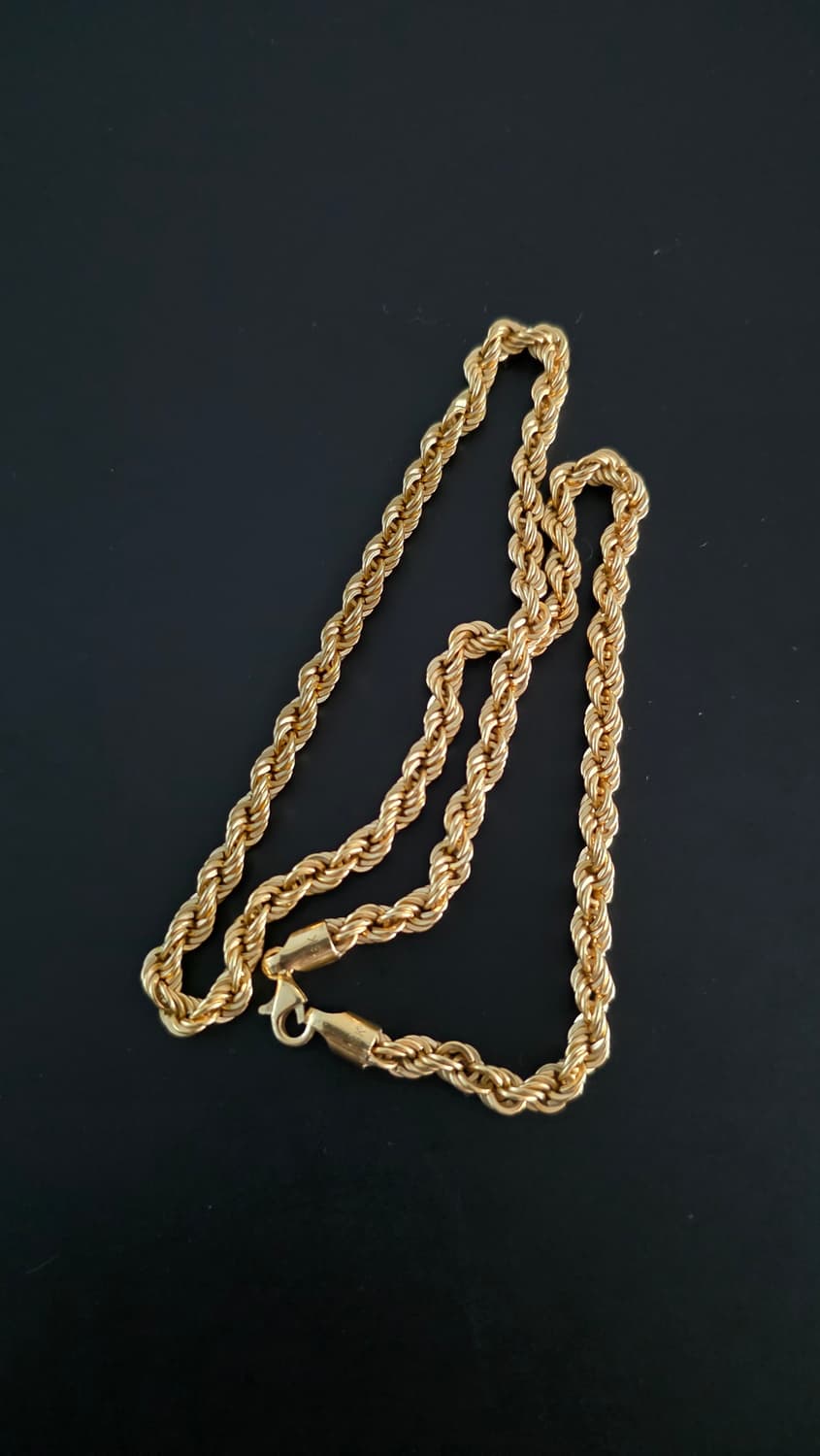 코지쥬얼리 ) 18K 로프체인 목걸이 5.7mm 상품이미지3