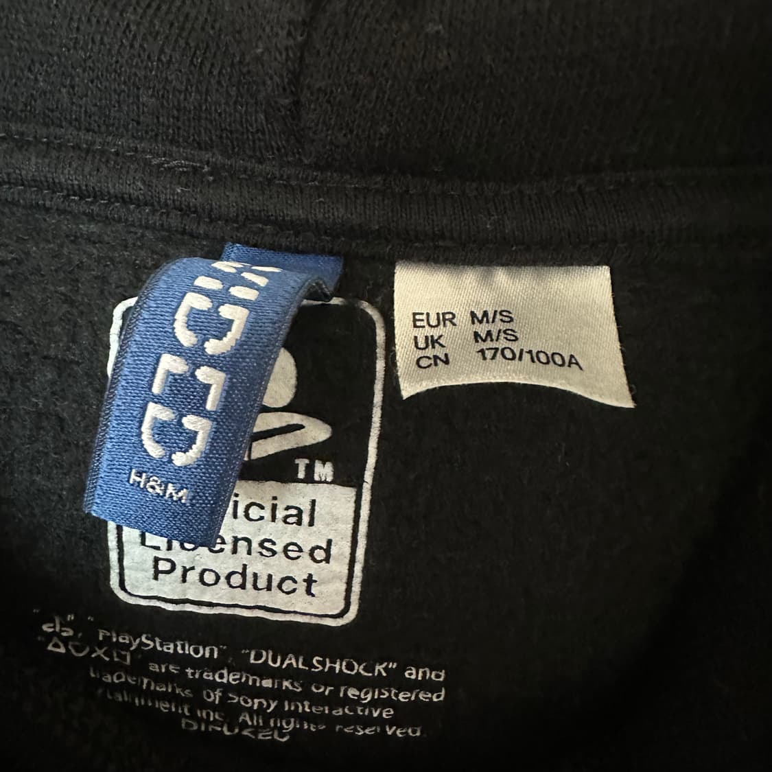 M h&m x 플레이스테이션 후드 상품이미지3