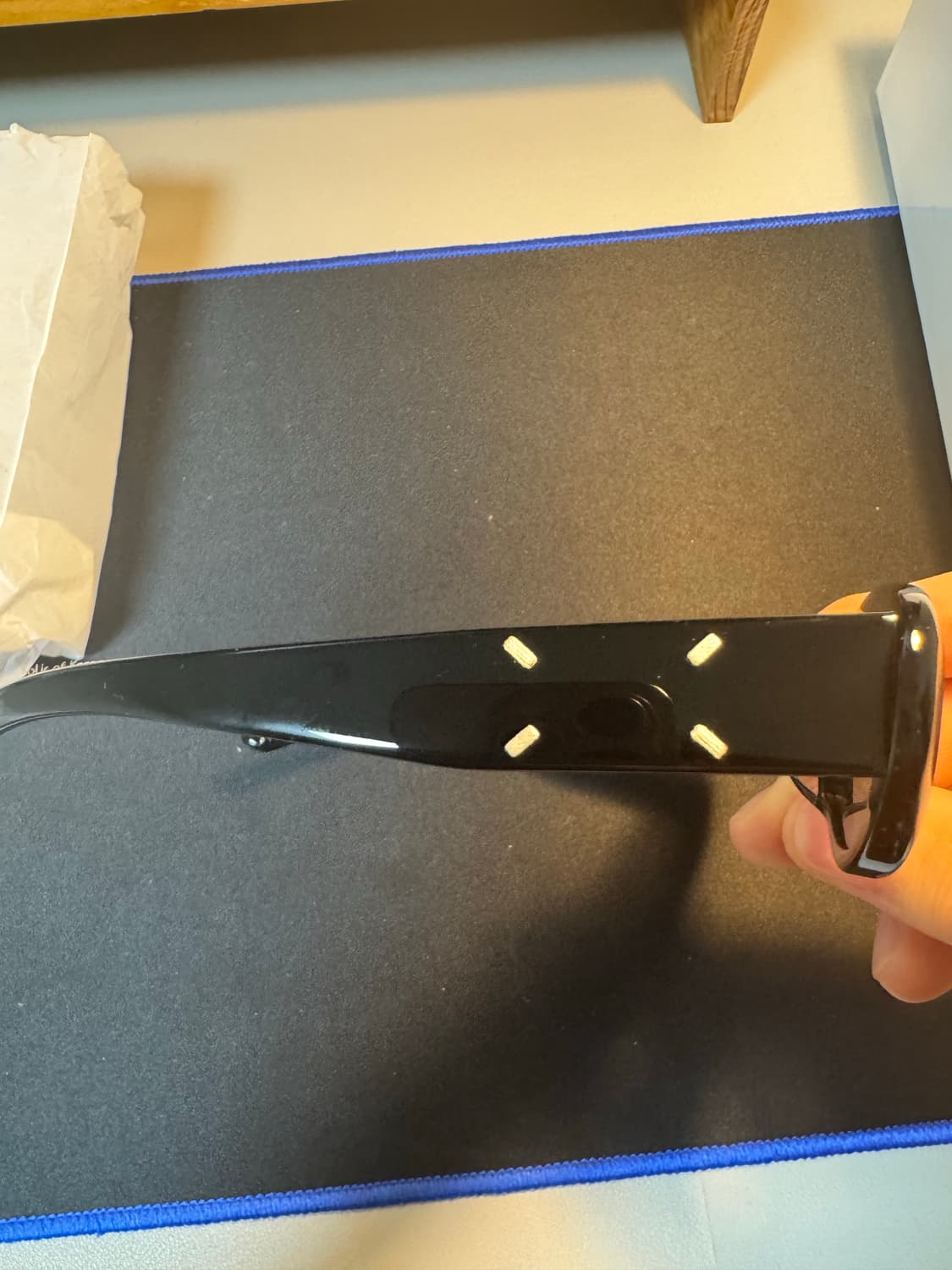 (크림) 젠틀몬스터 마르지엘라 mm206 블랙 그레이 집 1회착 상품이미지3