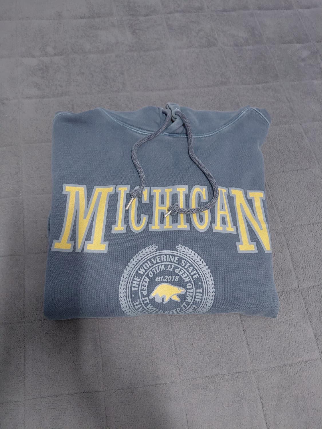 트래블 미시간 울버린 후드티 M 상품이미지6