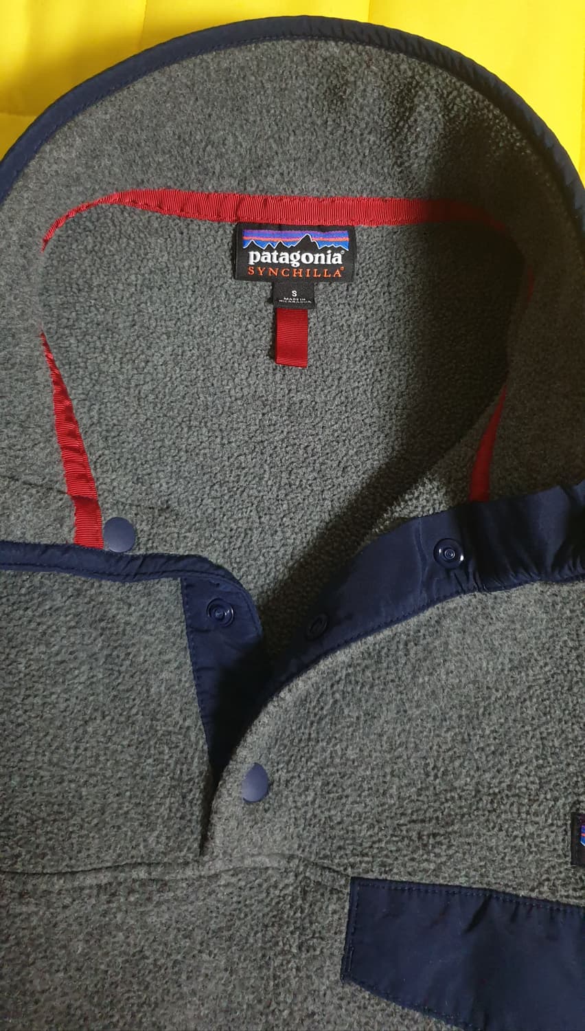 파타고니아 신칠라 스냅티 스웨터 니켈네이비 색상 s 상품이미지3