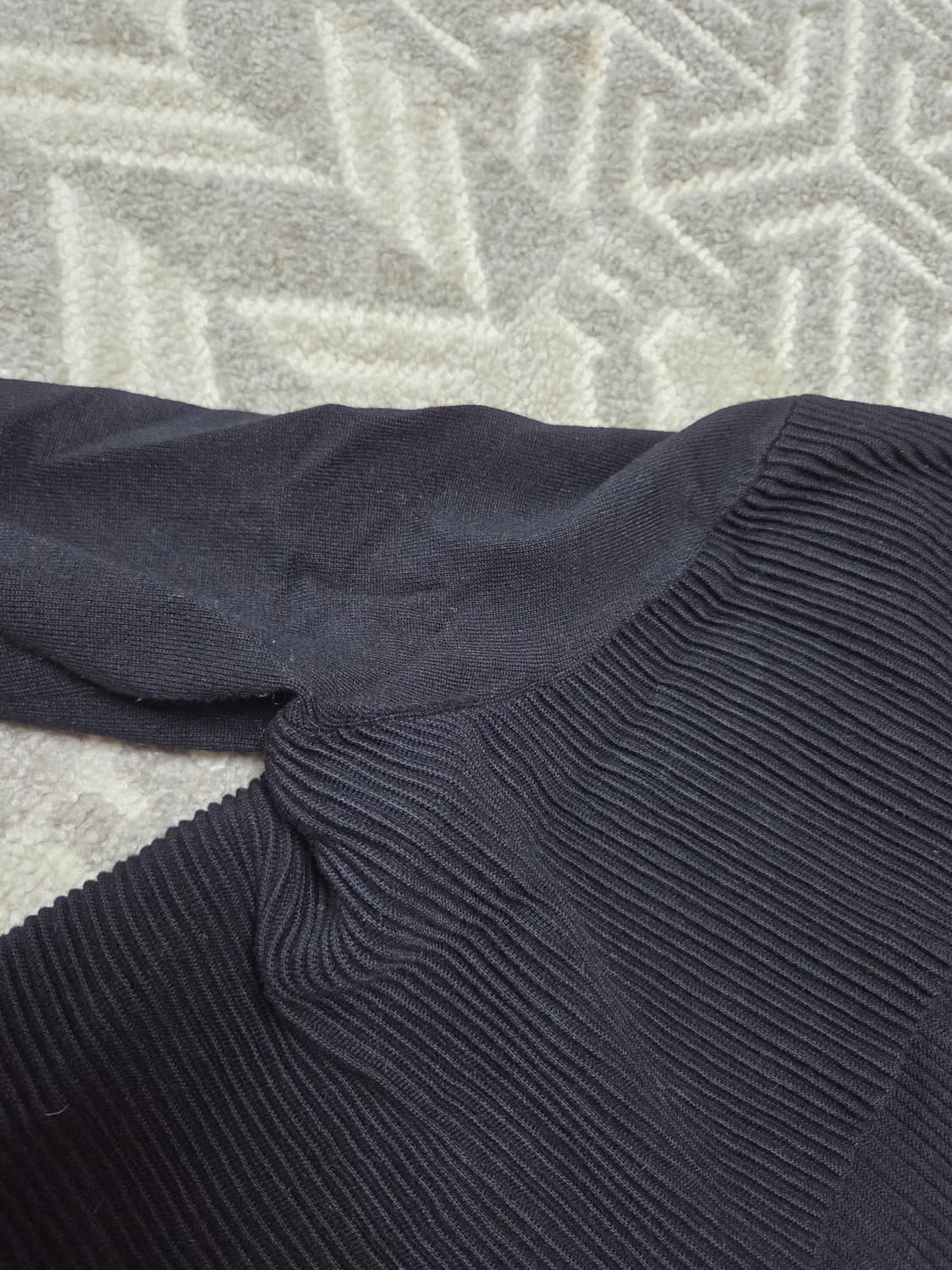 꼼뜨와 데 꼬또니에 블랙 니트 가디건 상품이미지6