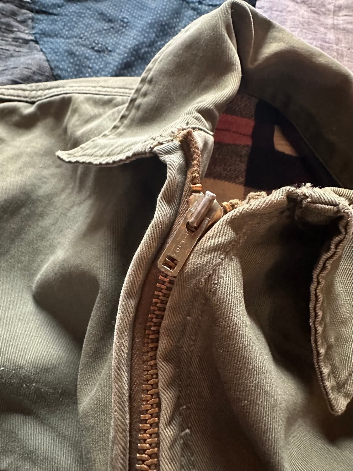 50s 60s Vintage Mechanic Jacket 상품이미지5