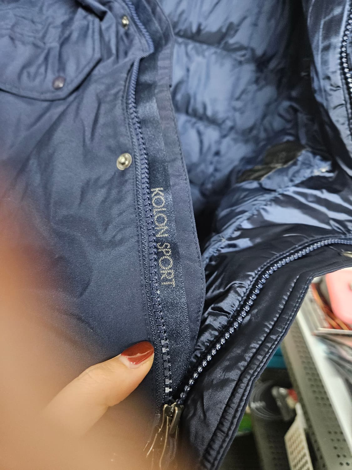 코오롱 스포츠 남성패딩 100 상품이미지7