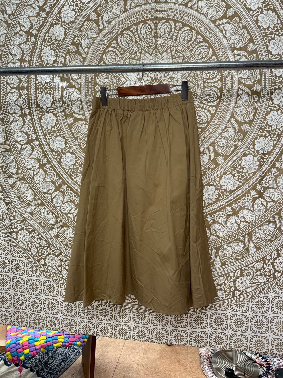 코데즈컴바인 여성 밴딩 코튼 스커트  상품이미지5