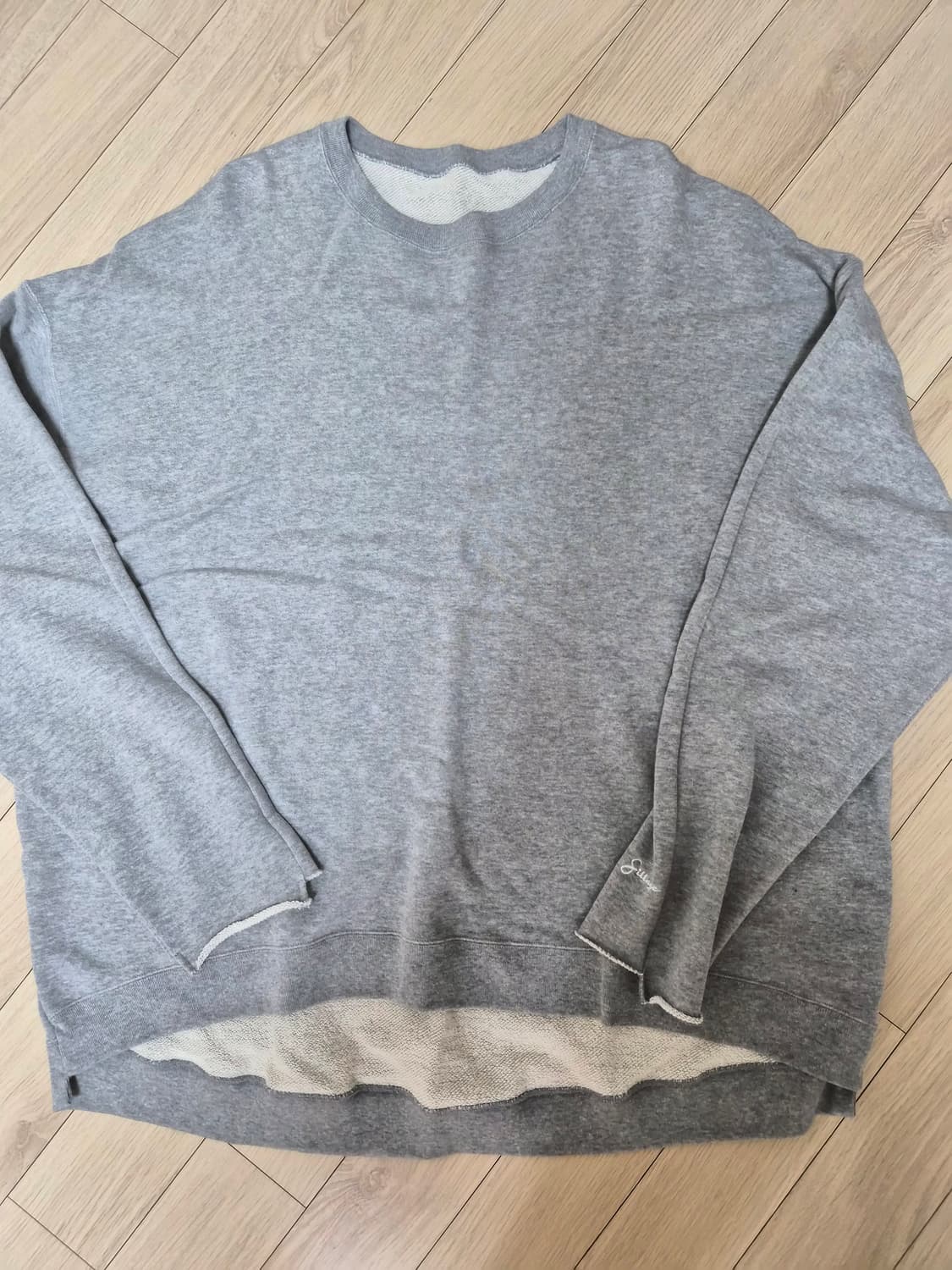 Sillage 실라주 에센셜 루프휠 크루넥 상품이미지2