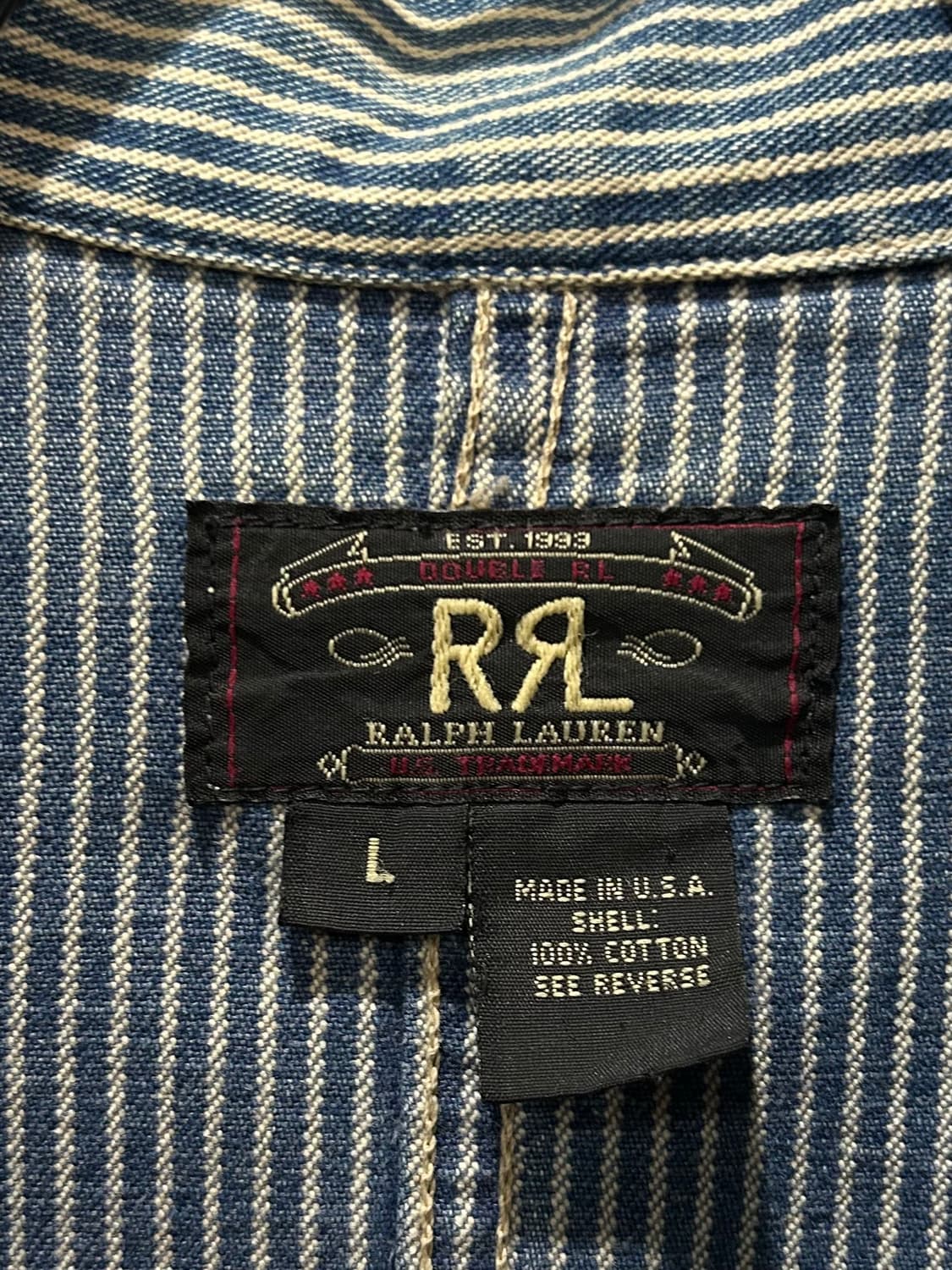 더블알엘 RRL 90s HICKORY STRIPE JACEKT 상품이미지2