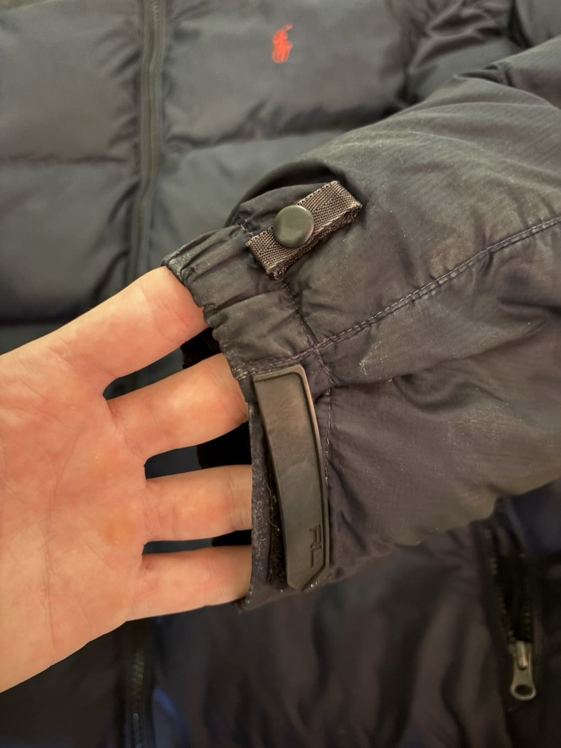 10s 폴로 랄프 로렌 투톤 덕다운 푸퍼 패딩 자켓 상품이미지4