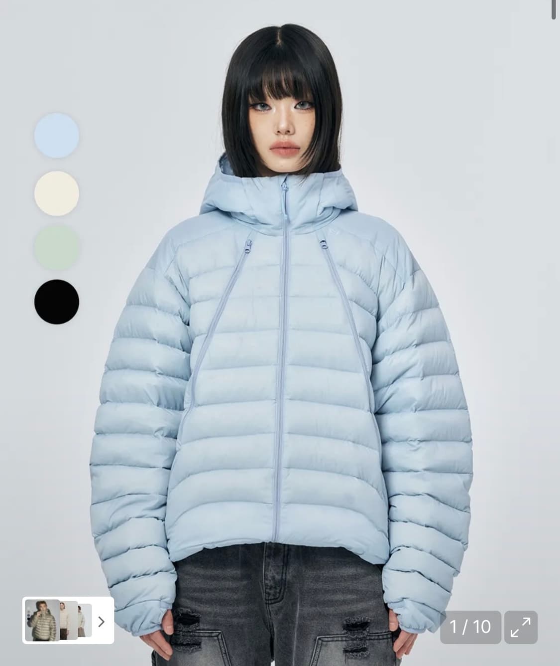 스키즘 인듀싱 푸퍼 자켓 상품이미지1