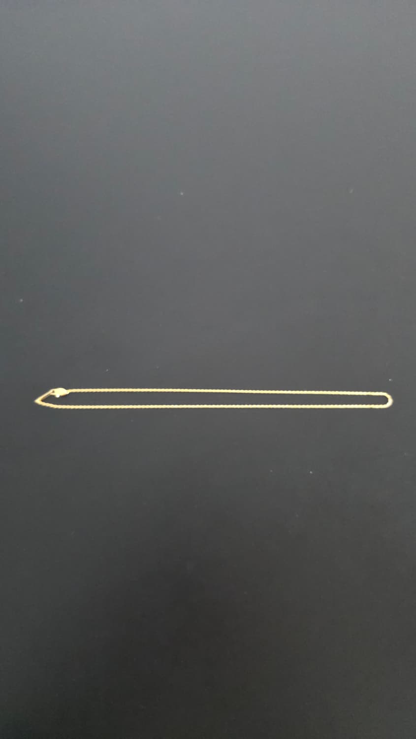 18k 이태리체인 금목걸이줄43.5cm 붕어장식 /  1돈35g 상품이미지2