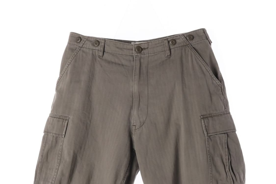 스미스 아메리칸 헤링본 워시드 카고 쇼츠 상품이미지3