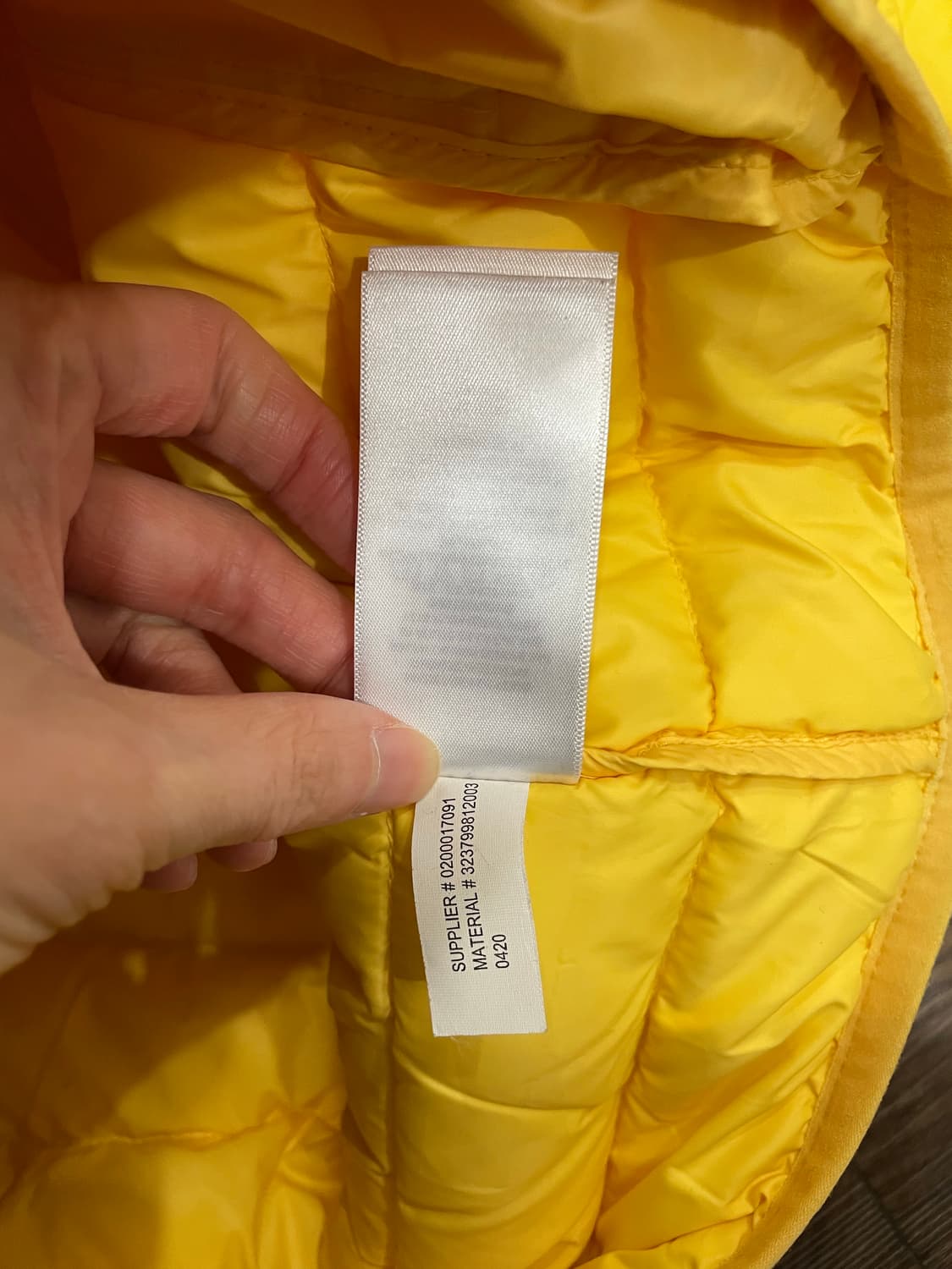 폴로 랄프로렌 다운 푸퍼 베스트 패딩조끼 옐로우 상품이미지9