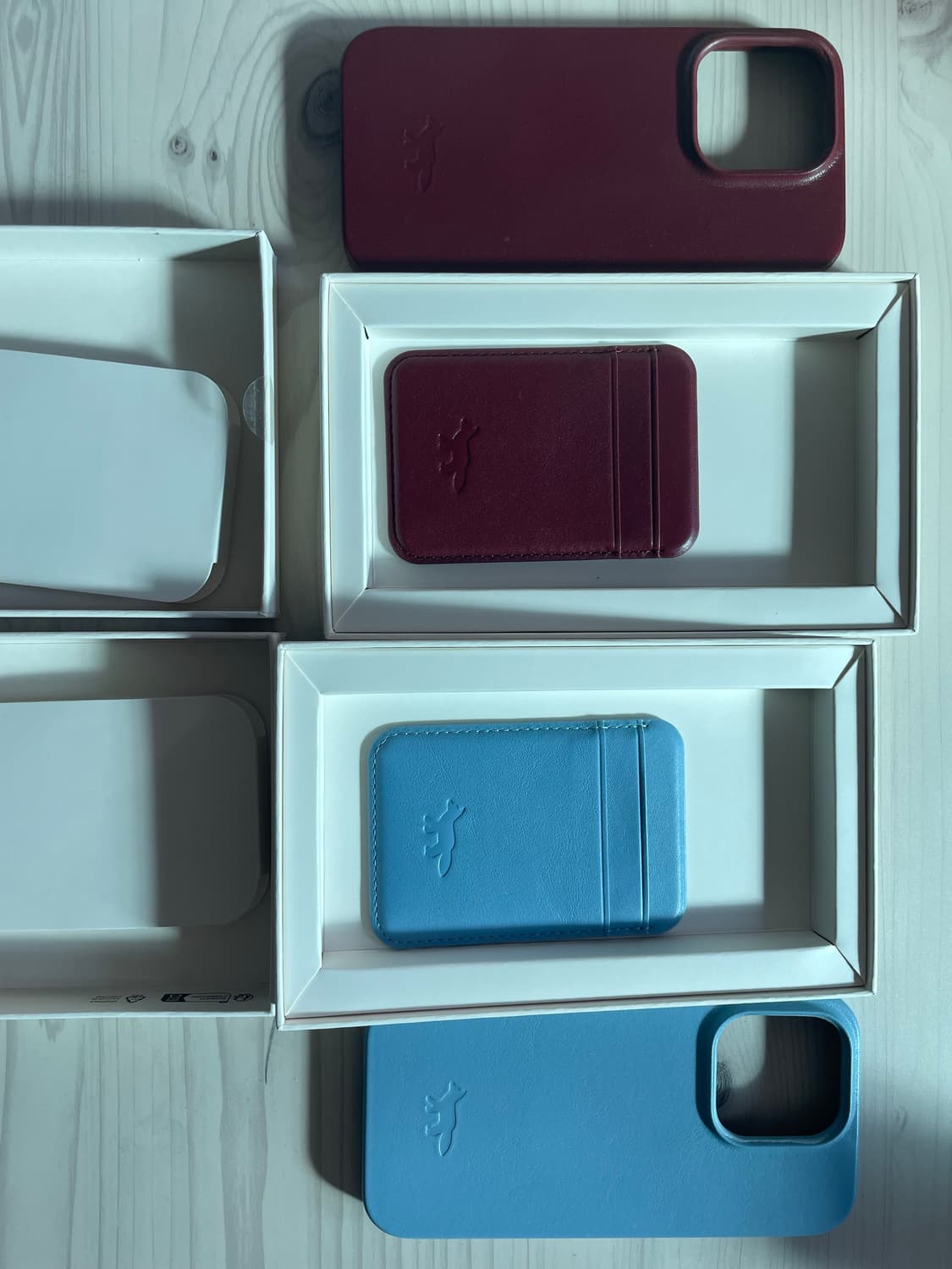 메종키츠네 아이폰14pro 케이스, 맥세이프 지갑 상품이미지3