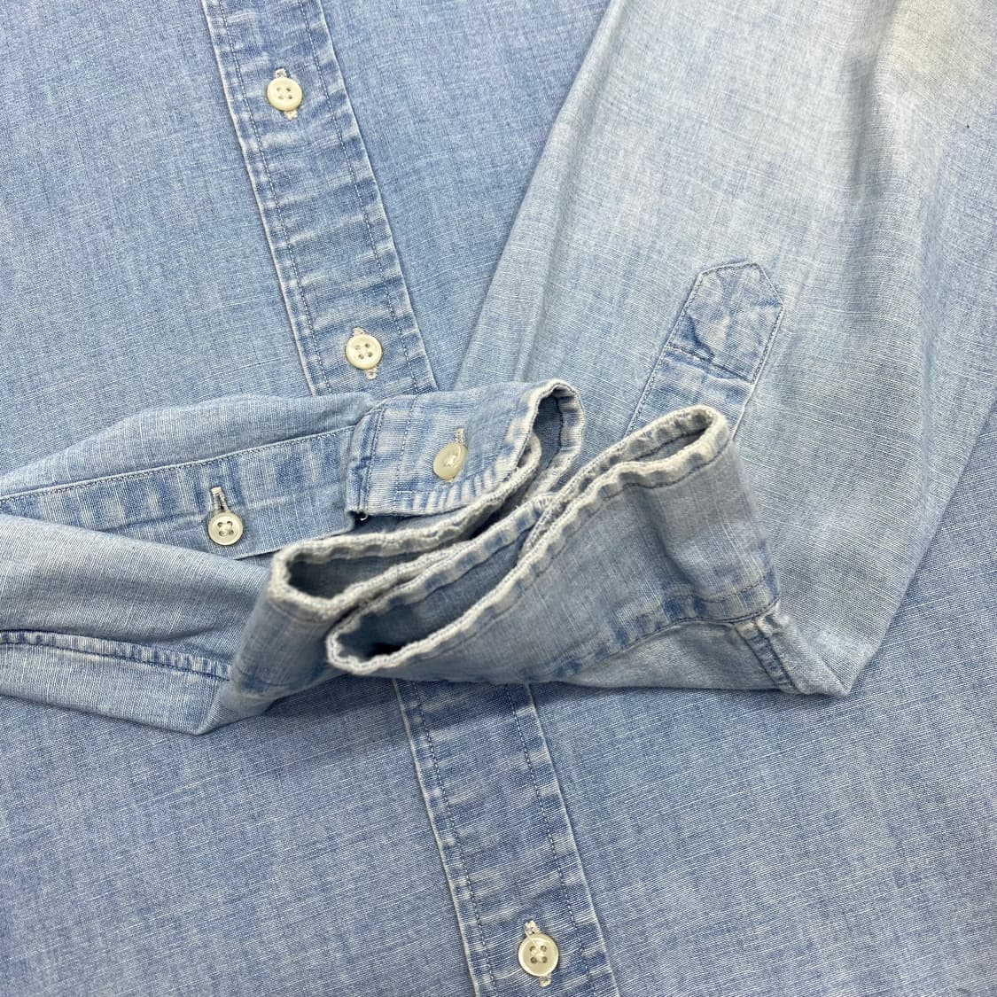 폴로 데님 셔츠 M 실측 L 상품이미지6