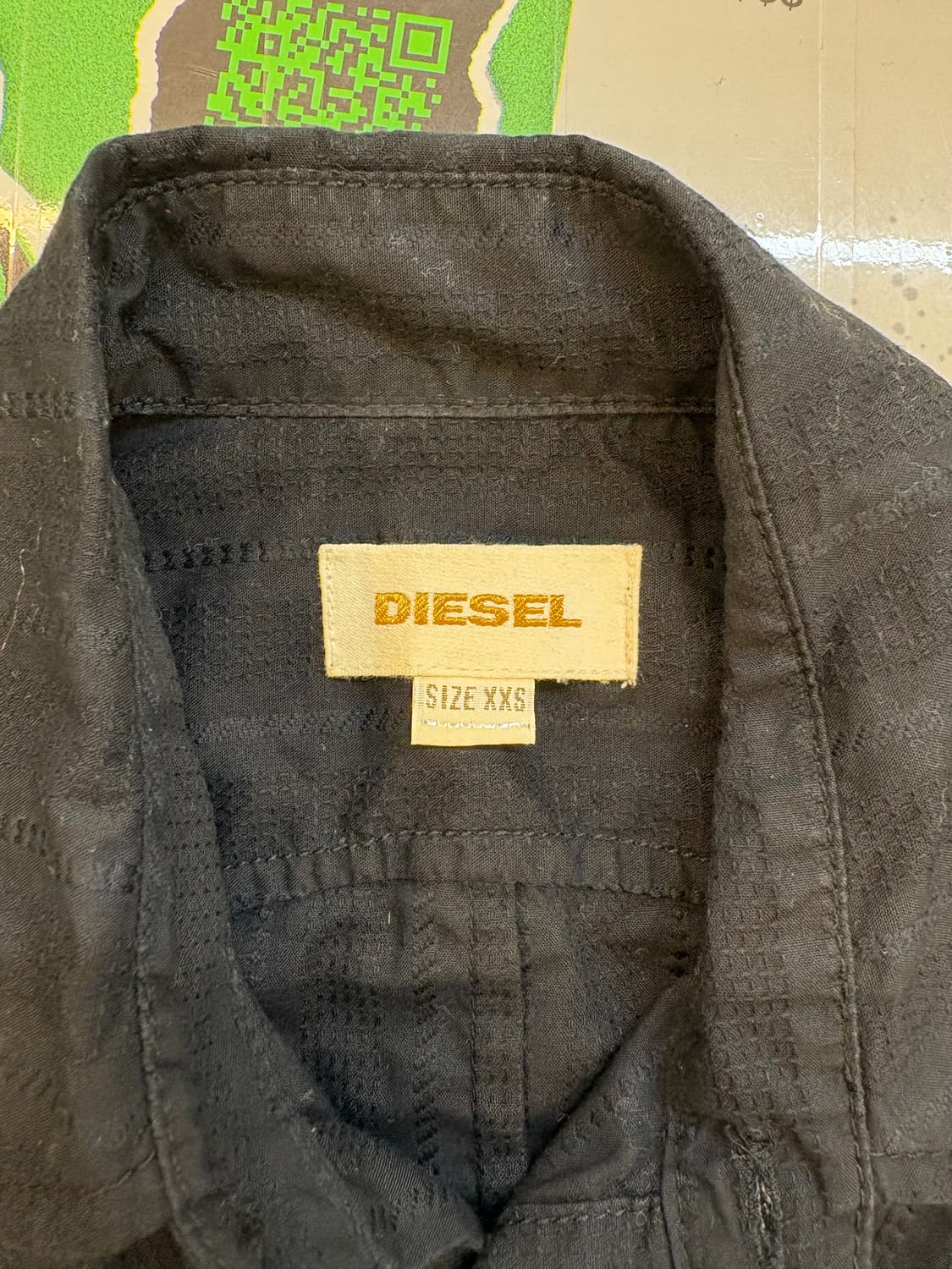 디젤 텍스쳐드 코튼 핏 셔츠 상품이미지7