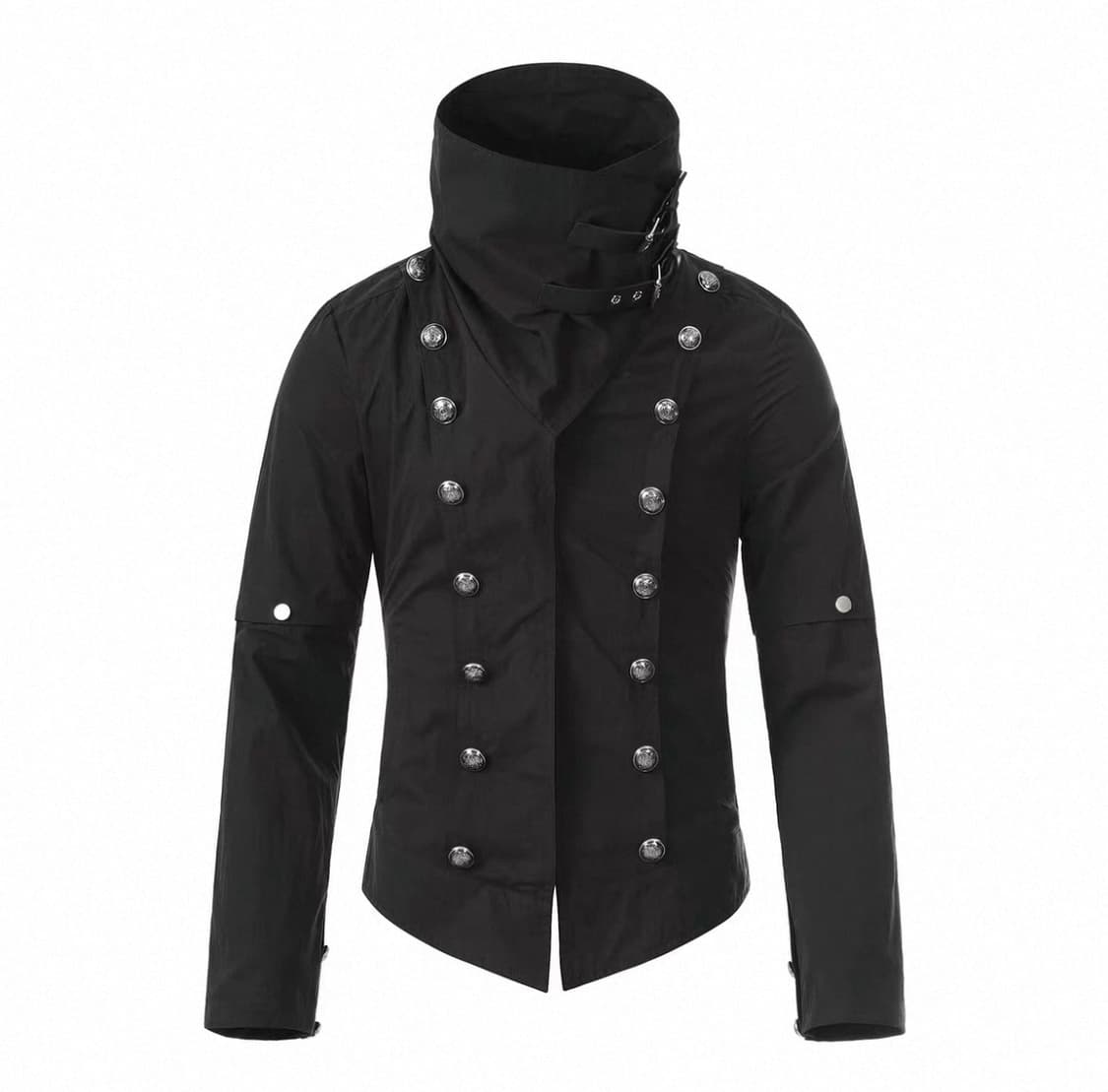 더블펀치 하이넥 나폴레옹 자켓 상품이미지2