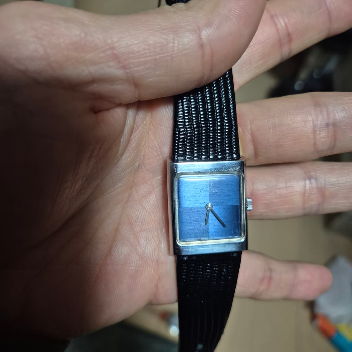 오메가 70s 빈티지 사각시계(기계식 수동시계) 상품이미지8